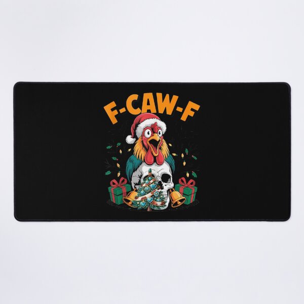 Item preview, Mens Christmas And Halloween F-Caw-F Rooster Chicken Pun Meme designed and sold by merlinnears.