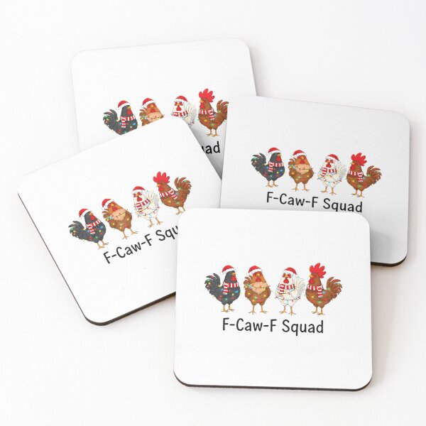 Item preview, Funny F-Caw-F Rooster Chicken Pun Meme Viral Humor Quote designed and sold by merlinnears.