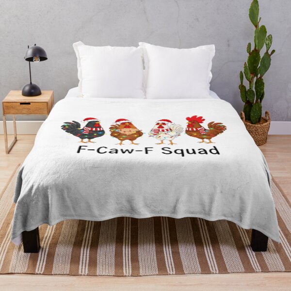 Item preview, Funny F-Caw-F Rooster Chicken Pun Meme Viral Humor Quote designed and sold by merlinnears.