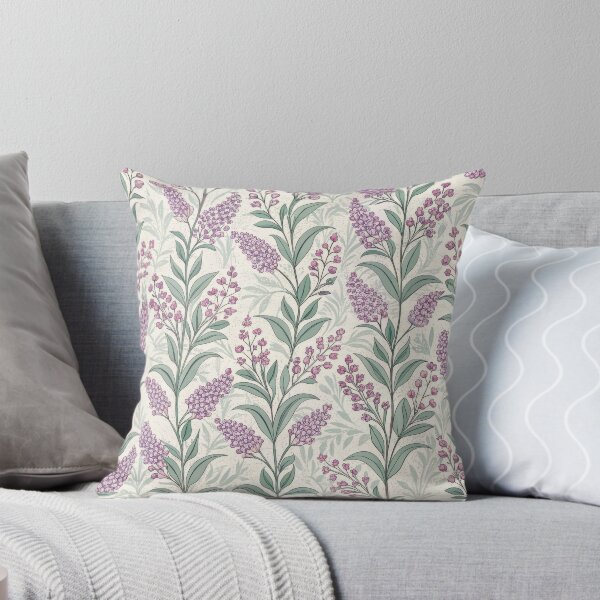 Item preview, Estampado floral lavanda estilo cottagecore vintage designed and sold by RowanDraco.