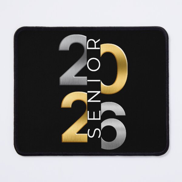 Item preview, Senior 2026 Silver and Gold Vertical designed and sold by Seeshellspace Designs.