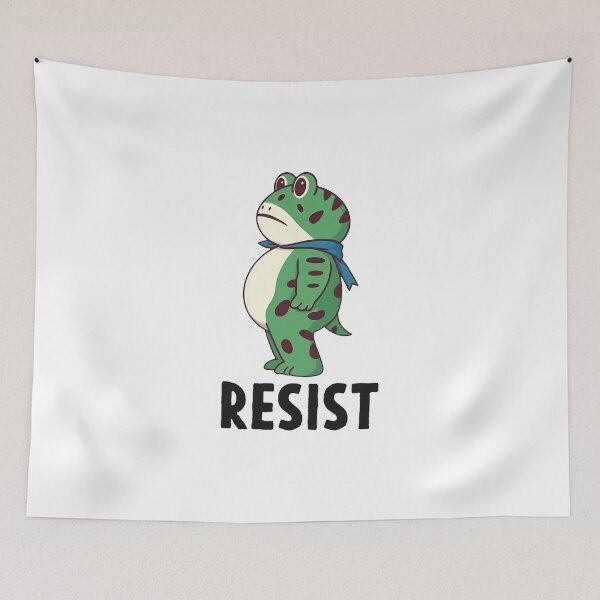 Item preview, Resist Portland Frog  designed and sold by Florianfrancois.