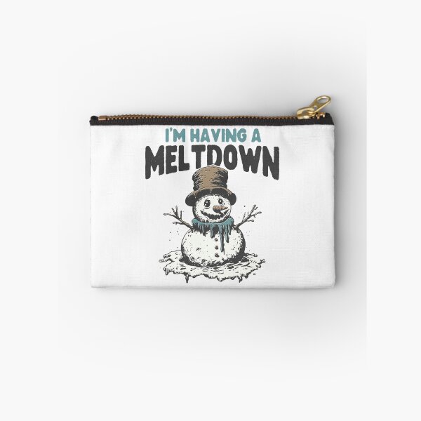 Item preview, I’m Having a Meltdown – Funny Snowman Christmas Design designed and sold by sapnaela.