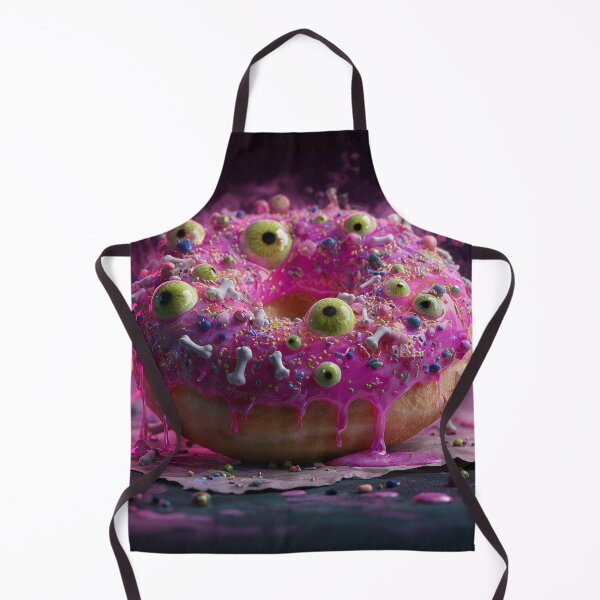 Item preview, Ghastly Glaze: Eyeball Donut designed and sold by ArgentoArt.