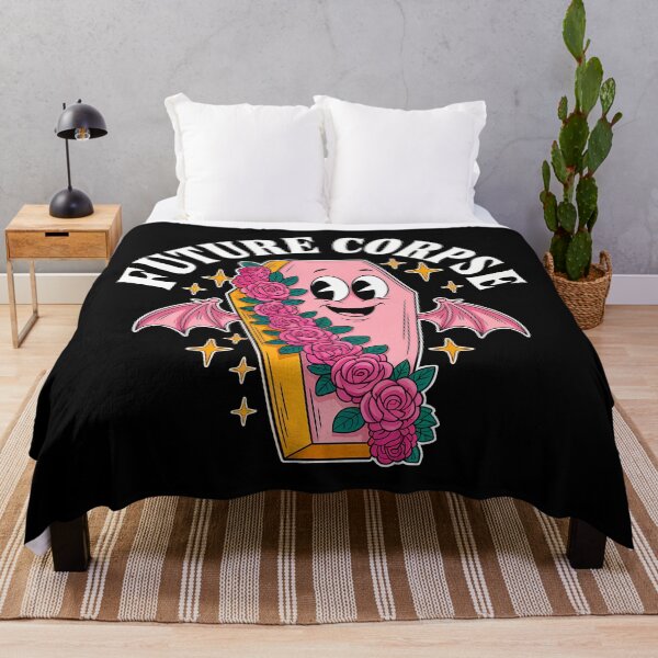 Item preview, Future Corpse Coffin Art Spooky Cute Goth Humor Design designed and sold by VividDripCo.