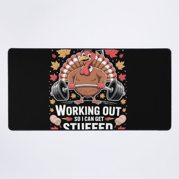 Item preview, Turkey Lifting Weights Thanksgiving Day Gym Fitness Workout designed and sold by KingsLife1994.