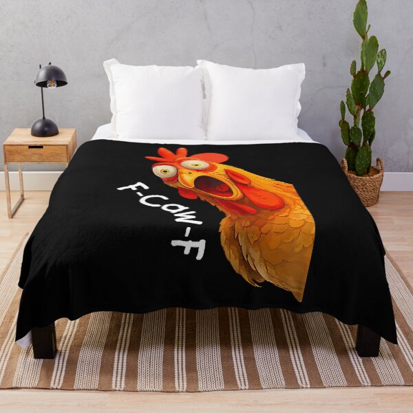 Item preview, Funny F-Caw-F Chicken Fcawf Chicken designed and sold by merlinnears.