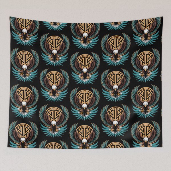 Item preview, Majestic Eagle – Winged Bird Tribal Symbol designed and sold by Taans-Creation.