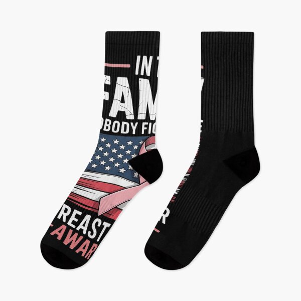 Item preview, Breast Cancer Awareness Us Flag Family Support designed and sold by MinaReinger.