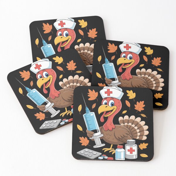 Item preview, Turkey Nurse Thanksgiving Fall Scrub Nursing designed and sold by KingsLife1994.