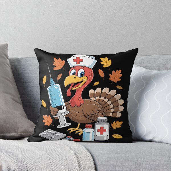 Item preview, Turkey Nurse Thanksgiving Fall Scrub Nursing designed and sold by KingsLife1994.