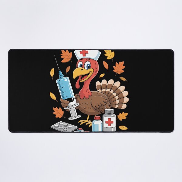 Item preview, Turkey Nurse Thanksgiving Fall Scrub Nursing designed and sold by KingsLife1994.
