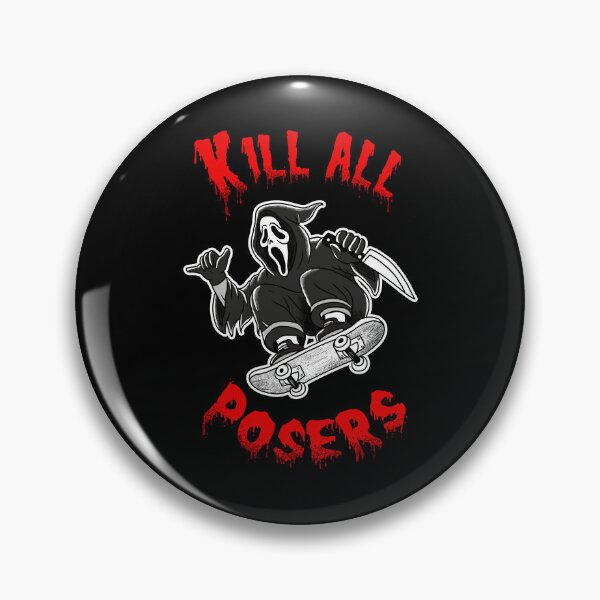 Item preview, ghostface skater poser halloween  designed and sold by Blck-Acid-Devil.
