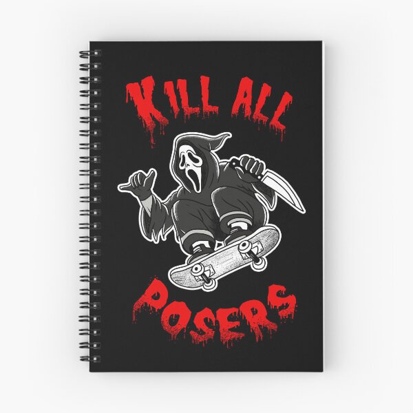 Item preview, ghostface skater poser halloween  designed and sold by Blck-Acid-Devil.