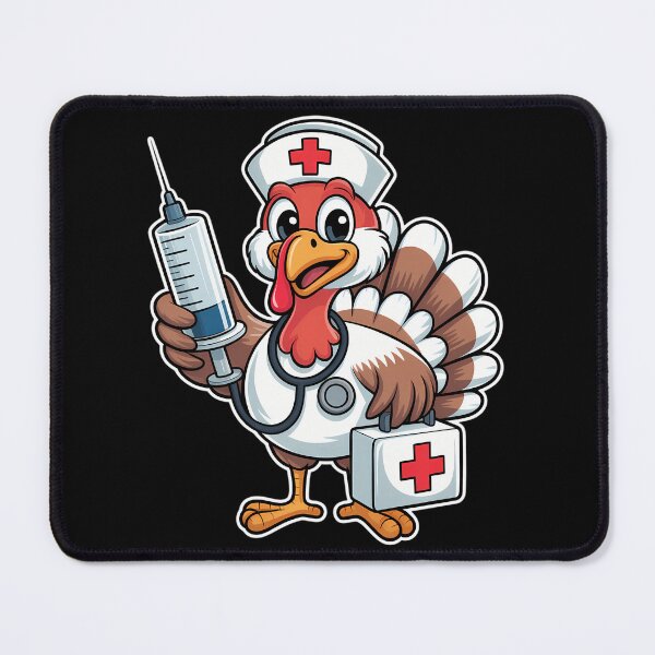 Item preview, Turkey Nurse Thanksgiving Fall Scrub designed and sold by KingsLife1994.