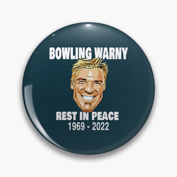 Item preview, Shane Warne Bowling Warny RIP 2022 Warny designed and sold by KingsburyOlga.