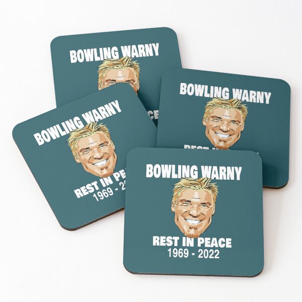 Item preview, Shane Warne Bowling Warny RIP 2022 Warny designed and sold by KingsburyOlga.