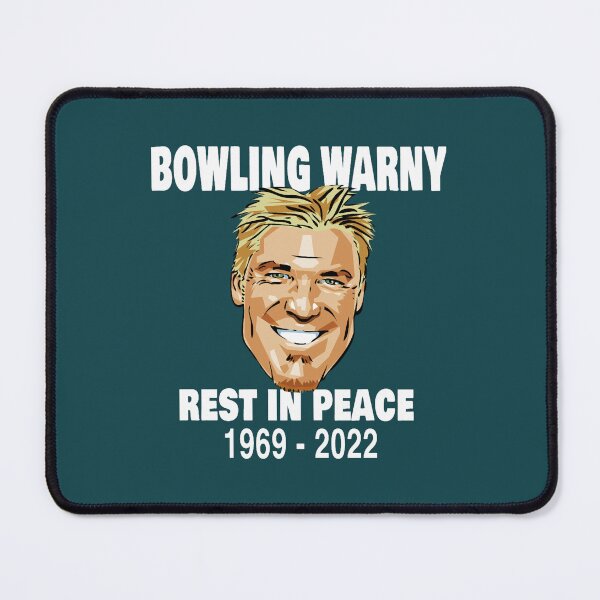 Item preview, Shane Warne Bowling Warny RIP 2022 Warny designed and sold by KingsburyOlga.