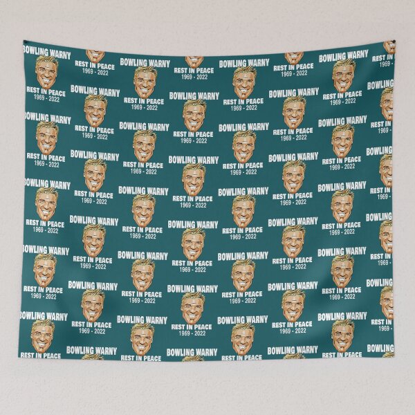 Item preview, Shane Warne Bowling Warny RIP 2022 Warny designed and sold by KingsburyOlga.