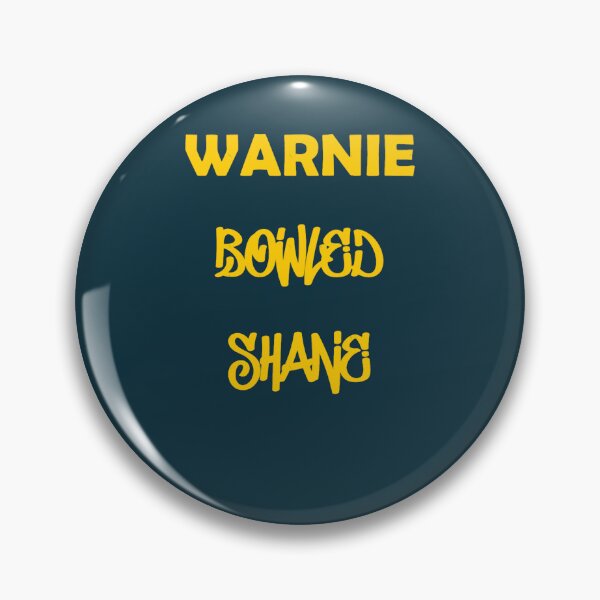 Item preview, WARNIE BOWLED SHANE  designed and sold by KingsburyOlga.
