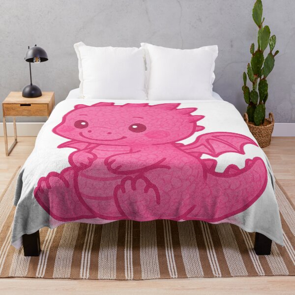Item preview, Adorable Pink Kawaii Baby Dragon designed and sold by TheRealJoshD.