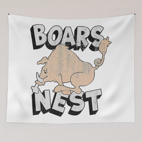 Item preview, Boars Nest Sign (Stacked Layout) designed and sold by Theclashen.