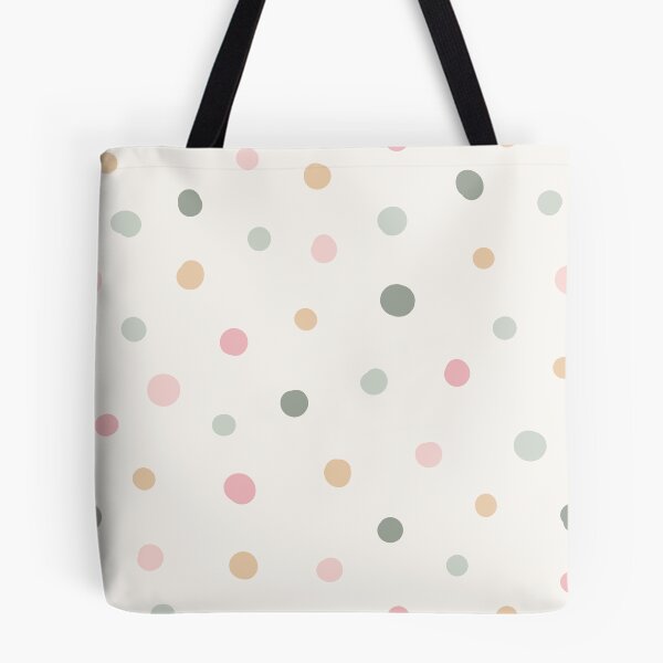 Item preview, Estampado cottagecore de lunares multicolor designed and sold by RowanDraco.