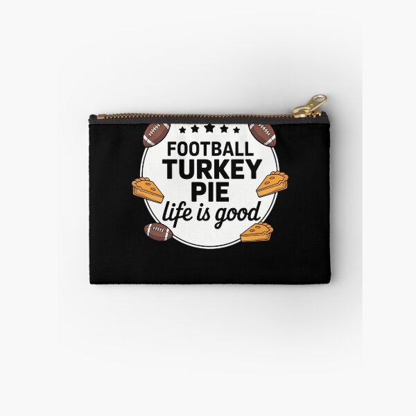 Item preview, Turkey Pie Football Pumpkin Pie Thanksgiving Day designed and sold by KingsLife1994.