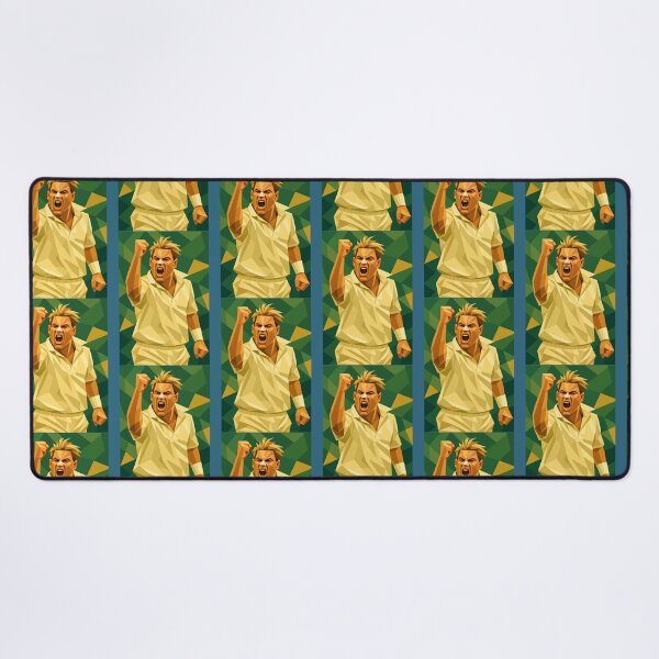 Item preview, Shane Warne Australian Cricket Legend Vector Art  designed and sold by KingsburyOlga.