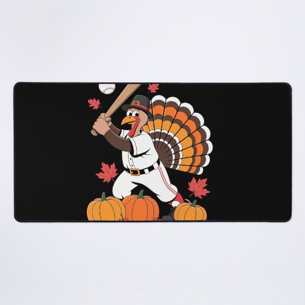 Item preview, Turkey Playing Baseball Thanksgiving Baseball Player designed and sold by KingsLife1994.