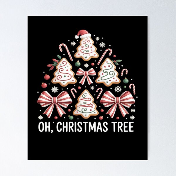 Item preview, Oh Christmas Tree Cakes Debbie Becky Jen Cake Lovers Xmas designed and sold by HaileyRobel.