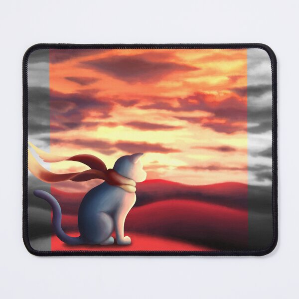 Item preview, Sunset Framed with a Cat Watching designed and sold by KyorusKonran.