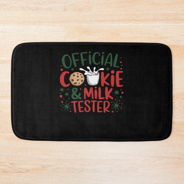 Item preview, Official Cookie & Milk Tester Funny Christmas designed and sold by DrewLeuschke.