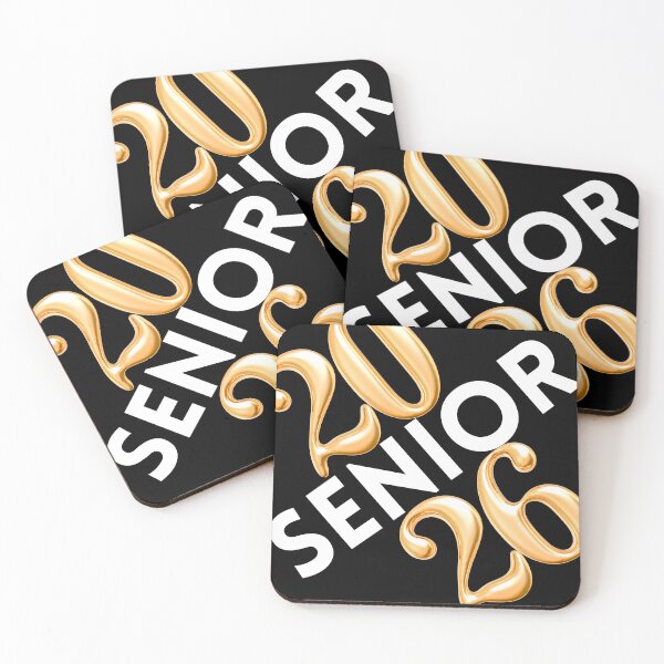 Item preview, Senior 2026 Silver and Gold Angled designed and sold by Seeshellspace Designs.