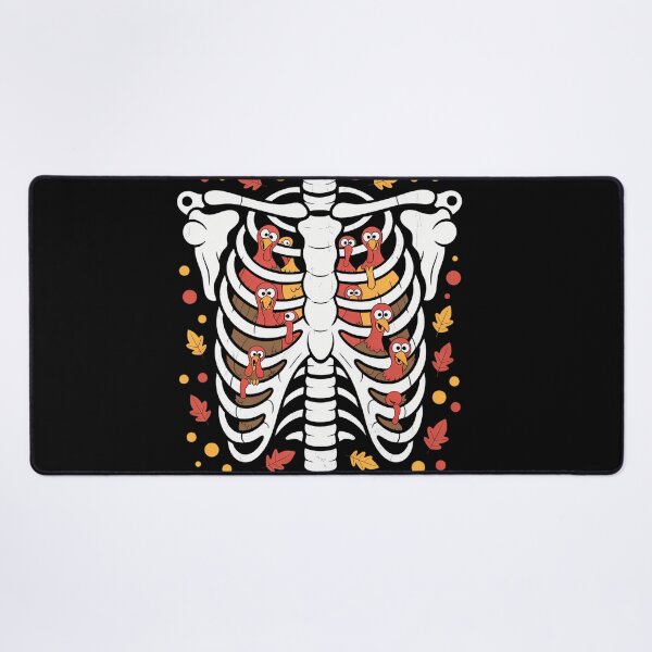 Item preview, Turkey Rib Cage Thanksgiving Day Funny Skeleton Fall Autumn designed and sold by KingsLife1994.