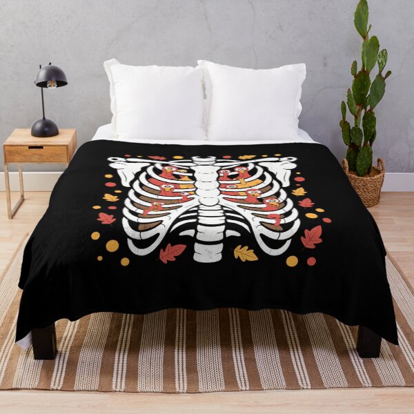 Item preview, Turkey Rib Cage Thanksgiving Day Funny Skeleton Fall Autumn designed and sold by KingsLife1994.