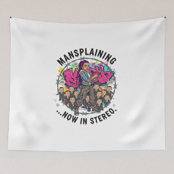 Item preview, MansPlaining Now in Stereo designed and sold by PinkGothica.