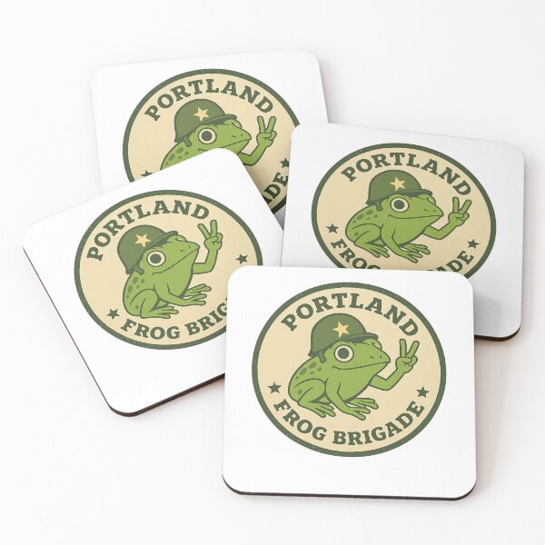 Item preview, Portland Frog Protest Hop Art Brigade No Kings 2025 designed and sold by YourgiftShop.