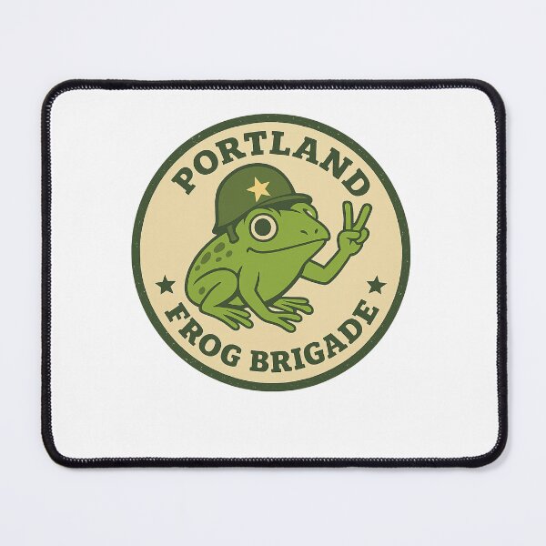 Item preview, Portland Frog Protest Hop Art Brigade No Kings 2025 designed and sold by YourgiftShop.