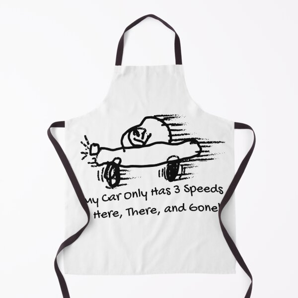 Item preview, My Car Has 3 Speeds - Here, There, and Gone! designed and sold by Automotive Art by Greg.