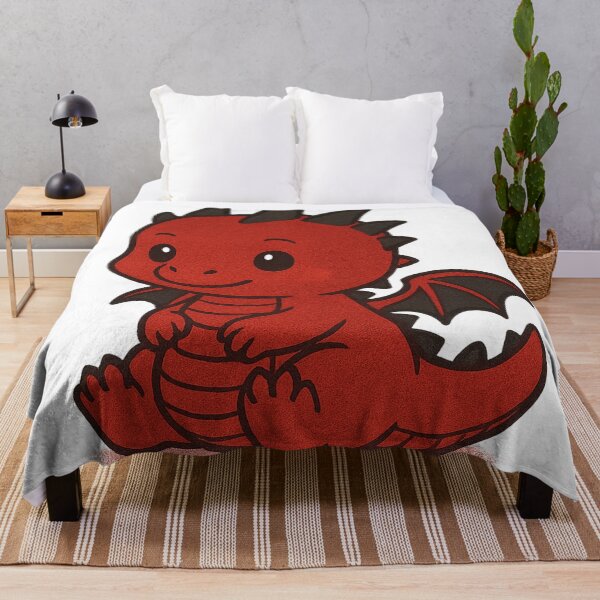 Item preview, Adorable Kawaii Red Baby Dragon designed and sold by TheRealJoshD.