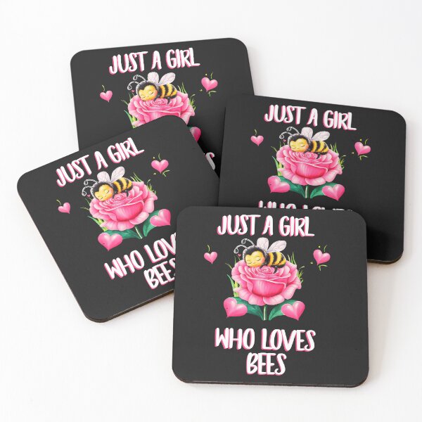 Item preview, Just a Girl Who Loves Bees Rose Design designed and sold by LashondaGreen89.