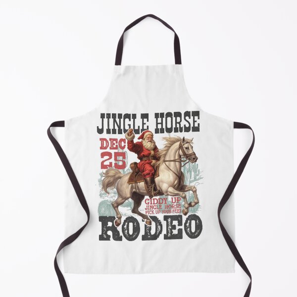 Item preview, Jingle Horse Rodeo – Cowboy Santa Christmas Design designed and sold by sapnaela.