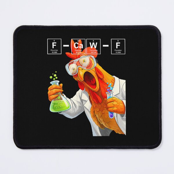 Item preview, Chemistry F-Caw-F Chicken Scientist Periodic Table Elements designed and sold by merlinnears.