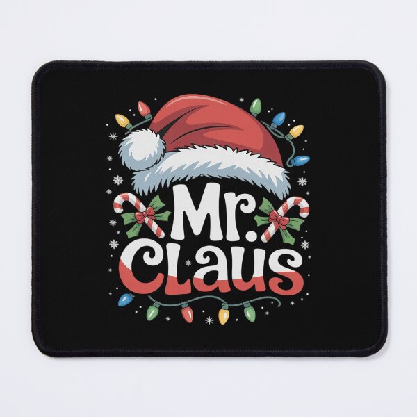 Item preview, Mr and Mrs Claus Couples Matching Christmas Pajamas Santa 1 designed and sold by DrewLeuschke.