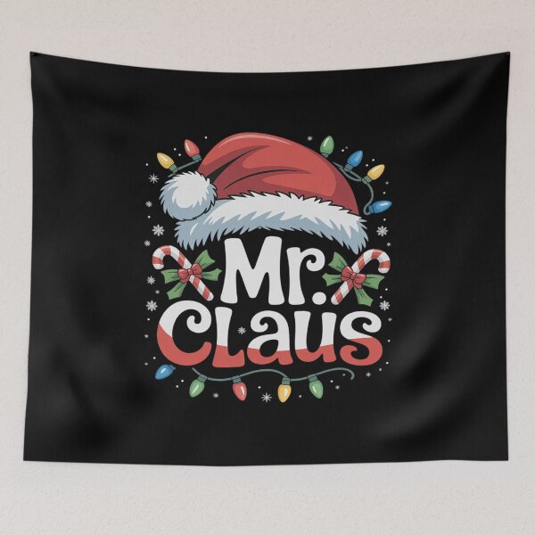 Item preview, Mr and Mrs Claus Couples Matching Christmas Pajamas Santa 1 designed and sold by DrewLeuschke.