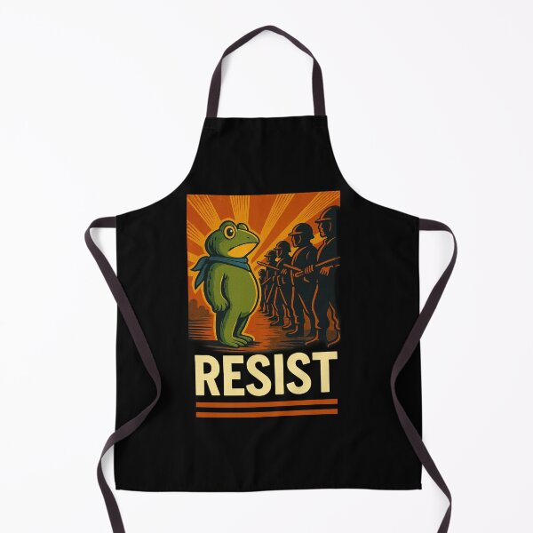 Item preview, Frogs Resist Portland Frog Protest Vintage Activist Freedom designed and sold by YourgiftShop.