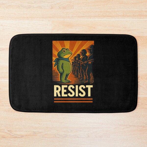 Item preview, Frogs Resist Portland Frog Protest Vintage Activist Freedom designed and sold by YourgiftShop.