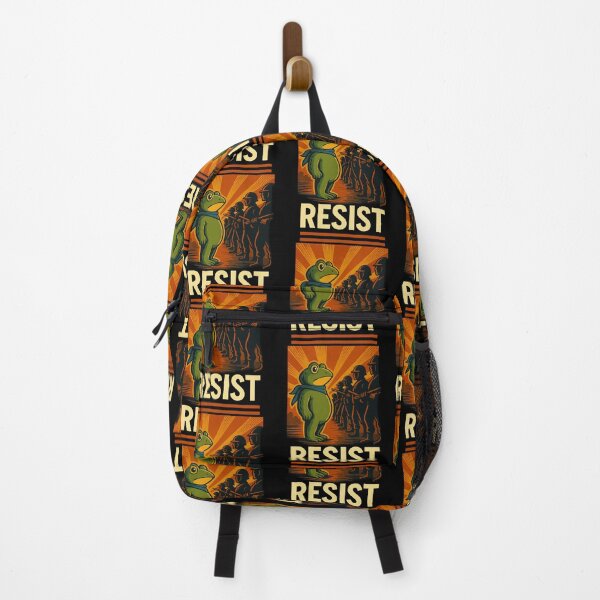 Item preview, Frogs Resist Portland Frog Protest Vintage Activist Freedom designed and sold by YourgiftShop.