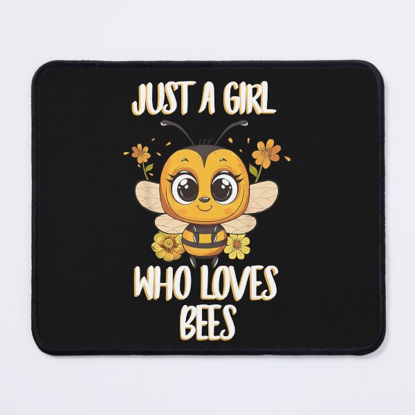 Item preview, Just a Girl Who Loves Bees Cute Art designed and sold by LashondaGreen89.